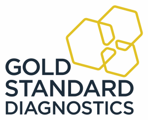 GoldStandardDiagnostics logo BlueGold300